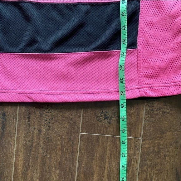 Kooga Pink and Black Striped Rugby Shirt Size Small - Picture 5 of 8